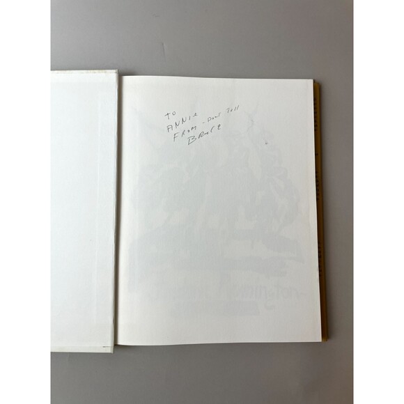 The Bronze World of Frederic Remington - Bruce Wear - FIRST ED 1966 DJ INSCRIBED - Picture 5 of 13